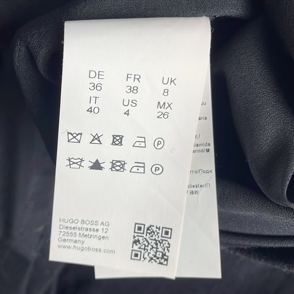 Hugo Boss Runway Collection Wool Blend Dress - Picture 7 of 11